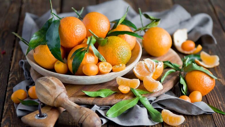 Z diabetesom mellitusom ne morete jesti mandarin. 